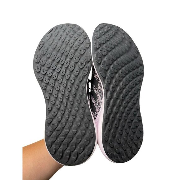 Adidas Womens Purebounce+ Running Shoes Gray Low Top Lace Up Mesh 9.5M - Picture 5 of 8